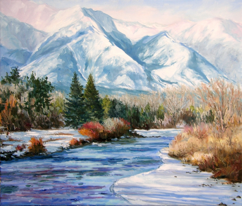 Colorado Winter on the Arkansas River