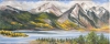Twin Lakes Autumn plein air study